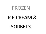 Ice Cream Sorbets