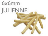 Julienne chips