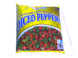 MIXED DICED PEPPERS  907Gm