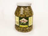GREEN PITTED OLIVES 1x2.26 Kg