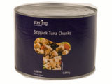 TINNED TUNA IN BRINE 1x1800 gm